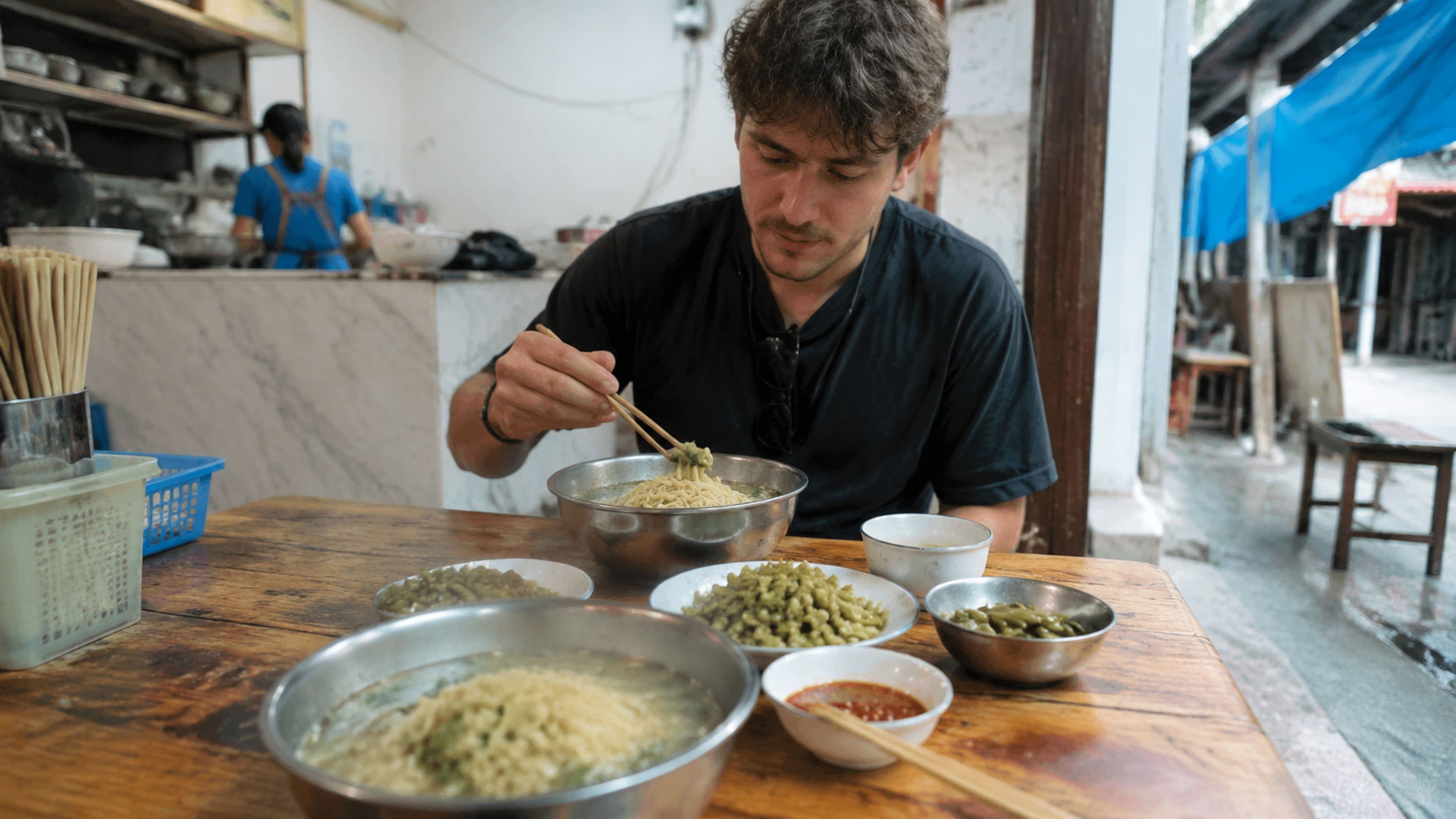 Longji terraces depend on the season