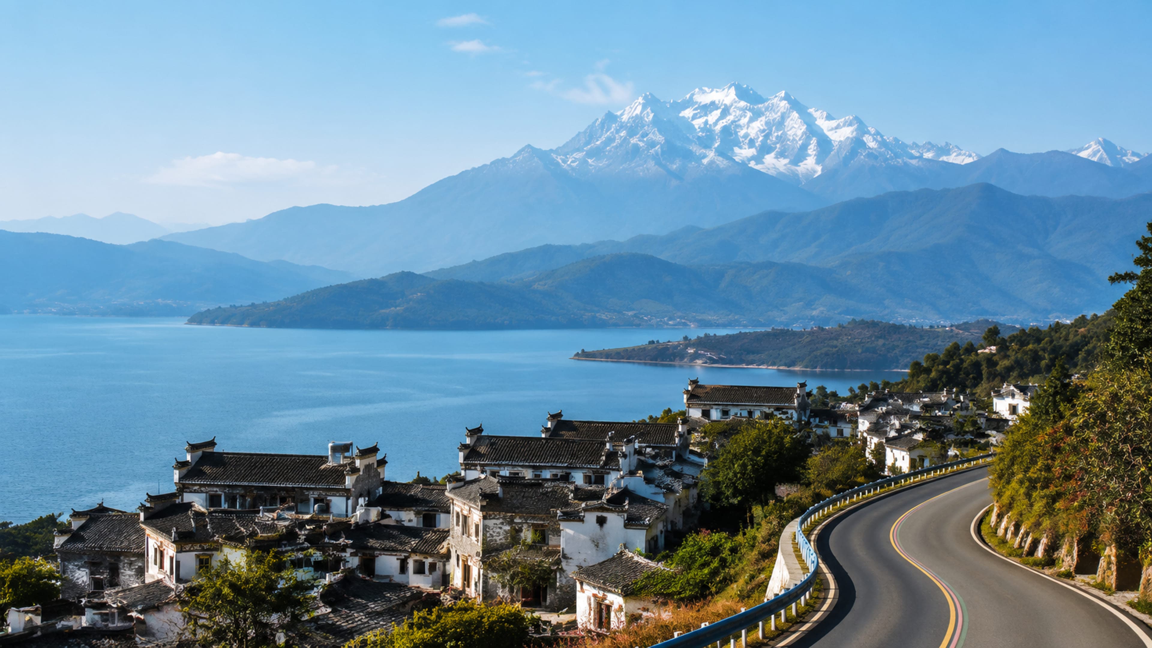 Yunnan route through Kunming, Dali, Shaxi, and Lijiang
